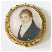 Richard Jr Miniature on ivory