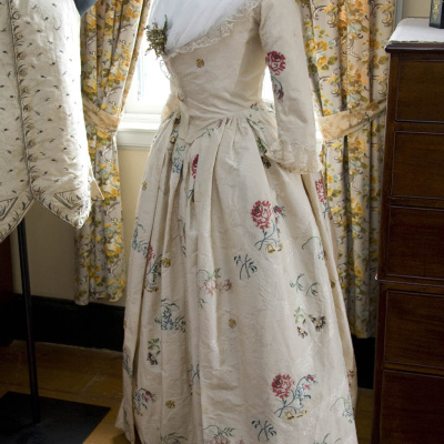 Dress on display at Uniacke Estate Museum Park
